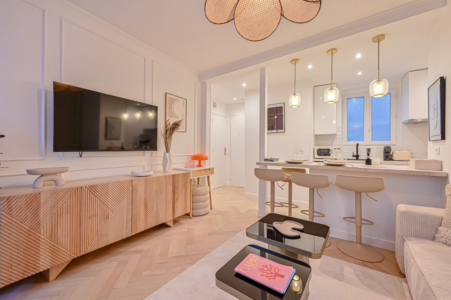 Intérieur parisien rénové